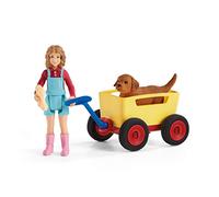 schleich Vida en la Granja Puppy Wagon Ride