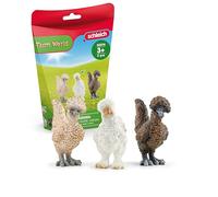 Schleich Farm World | Gallinitas 42574 | 6 x 14 x 19 cm | Figura a partir de 3 años | figura de granja de schleich | figura animal detallada | regalo para niños y niñas
