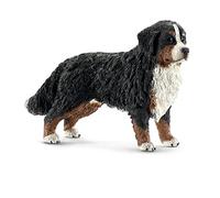 Schleich Farm World Perro Boyero de montaña bernés Hembra, Negro, marrón, Color Blanco, Large (16397)