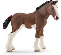 Schleich Figura Potro Clydesdale Farm World, a partir de 3 años, 3 x 9 x 8 cm
