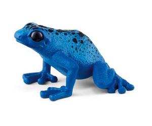Schleich - Figura de juguete rana flecha azul vida salvaje ㅤ