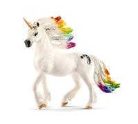 Schleich - Figura de Unicornio arcoíris, Semental, 18 cm (70523)
