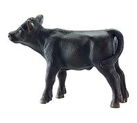 Schleich- Black Angus Calf Does Not Apply Figura de Juguete, Color Negro, M (13768)