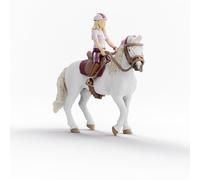 SCHLEICH Horse Club Sofia & Blossom 42713 | Figura móvil para niña | con Accesorios de Caballos | Gran Regalo para niñas y niños | Juguetes de Caballos a Partir de 5 años | 10 Piezas | Exclusivo en