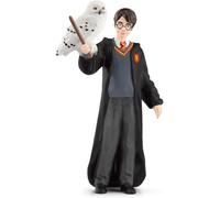 Schleich Harry Potter | Harry Potter & Hedwig 42633 | 3 x 4 x 10 cm | Figura a partir de 6 años | figura detallada de Harry Potter para colección y decoración | regalo para fans y niños