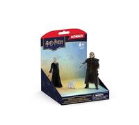 Schleich Harry Potter | Ojoloco Moody & Draco Malfoy & comadreja 14907 | 2 figuras articuladas y animal | figuras decorativas o coleccionables | idea regalo para niños desde 6 años | set de 3 piezas