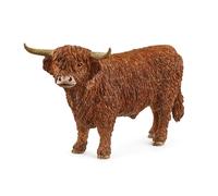 Schleich- Highland Bull Animal Farm World, Multicolor, M (1391 (Importación USA)