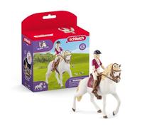 Schleich Amazona con yegua lipizana
