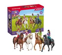 Schleich Horse Club 72221 - Club de Caballos - Juego de 40 Piezas, a Partir de 5 años