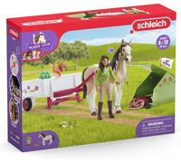 Schleich Horse Club Aventuras En El Camping De Sarah 42533 Figurina De Caballo