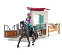 schleich® Caja para caballo con Lisa y Tormenta 42709