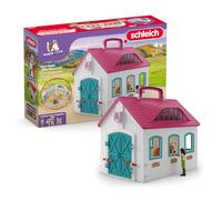 schleich 42703 Establo abierto, a partir de 5 años, HORSE CLUB - playset, 60 piezas