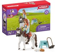 Schleich 42518 Horse Club Play Set - Horse Club Mia & Spotty, juguetes a partir de 5 años