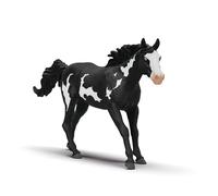 Schleich Figura de caballo Paint Horse castrado 14900, detallada para colección, 5+