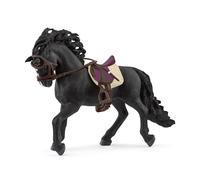 Schleich Horse Club | Pura Raza Española con Accesorios 42707 | Caballo detallado con Silla de Montar y Brida | Regalo para niños y niñas | Juguete para niños a Partir de 5 años | Set de 3 Piezas