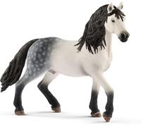 Schleich Horse Club | Semental Andaluz 13821 | Caballo Gran Nivel de Detalle | Regalo Ideal para niñas y niños | Juguete de Caballos Mayores de 5 años | 14 x 4 x 11 cm