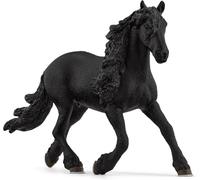 Schleich Horse Club | Semental frisón 13975 | 5 x 16 x 11 cm | Figura a partir de 6 años | caballo detallado | decoración o figura de colección | regalo para niñas y niños