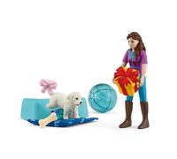 Schleich Horse Club - Juego de 12 bolsillos para fiesta de cumpleaños con Lisa para niñas y niños a partir de 4 años