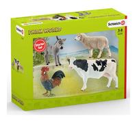 Schleich: juego básico de animales de granja 42385