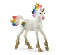Schleich - Juguete unicornio arcoíris Bayala para niños y niñas ㅤ