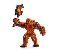 Schleich Figura de acción Eldrador 42447 – Gólem de lava con arma, duradera, desde 7 años