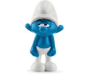 Schleich LOS Pitufos 20836 | Figurita Pitufo Gruñón | Figura de colección Detallada de la Famosa Serie Los Pitufos | Idea Regalo niños Desde 3 años, colección & decoración | The Smurfs | 3 x 3 x 5 cm