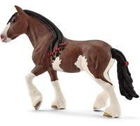 Schleich: Mundo Granjero - Yegua Clydesdale Caballo Figura PVC SCHLEICH