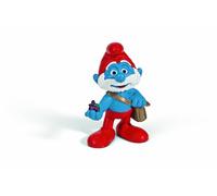 Schleich - Papá Pitufo con Cartera, Figura (20729)