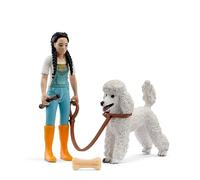 Schleich® Paseo en el parque Pocket Set con caniche 81536