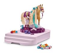 Schleich Pferdepflege Station Amazona Accesorio Figura Juguete Niños Colección
