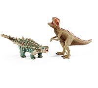 Schleich - Set 2 Figuras Dinosaurios. Saichania y Giganotosaurus