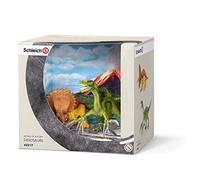 Schleich - Set 2 figuras dinosaurios. Triceratops y Therizinosaurus