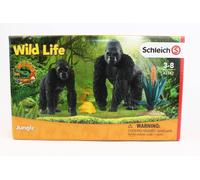 Schleich Vida Salvaje Gorilas En Busca De Comida 42382