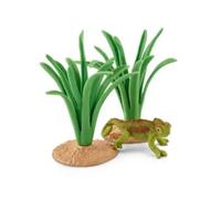 Schleich Vida Silvestre Camaleón En Los Juncos 42324 Animales Salvajes, Zoo