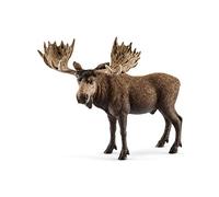 Schleich 14781 Moose Bull Wild Life Toy Figurine from 3 years new version