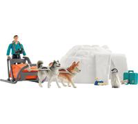 Schleich Figura Expedición Antártica 42558 Wild Life – Playset 19 piezas, a partir de 3 años