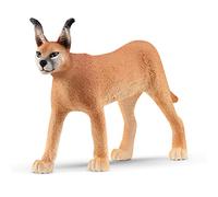 Schleich Wild Life | Caracal Hembra 14867 | 3 x 9 x 6 cm | Figura a partir de 3 años | figuras de animales realistas | figura animal detallada | regalo para niños y niñas