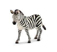 schleich WILD LIFE | Cebra Hembra 14810 | figura de animal detallada | juguete de zoo | excelente regalo para niños y niñas | decoración para cumpleaños | figura a partir de 3 años | 12 x 3 x 9 cm