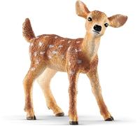Schleich Wild Life | Cervatillo de Cola Blanca 14820 | Figuras de Animales detalladas | Regalo para niñas y niños | decoración para cumpleaños o Navidad | Figura de Juego Desde 3 años | 5 x 2 x 5 cm