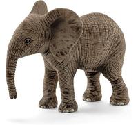 Schleich Wild Life | Cría de Elefante Africano 14763 | 4 x 7 x 6 cm | Figura a partir de 3 años | figuras de animales realistas | figura animal detallada | regalo para niños y niñas