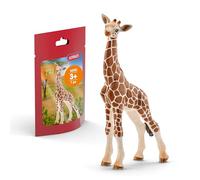 Schleich Wild Life | Cría de Jirafa 14751 | 4 x 7 x 12 cm | Figura a partir de 3 años | figuras de animales realistas | figura animal detallada | regalo para niños y niñas