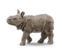 Schleich Figura Wild Life Cría de Rinoceronte Indio 14860 – A partir de 3 años – 7 x 2 x 5 cm