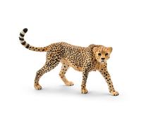 Schleich Wild Life, figura de animal, juguetes de animales para ni os y ni as de 3 a 8 a os, guepardo hembra, a partir de 3 a os