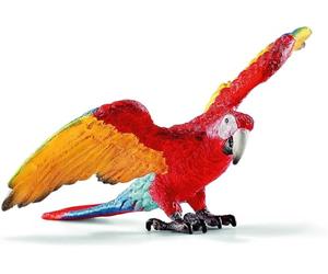 Schleich Wild Life | Guacamayo 14737 | 8 x 8 x 5 cm | Figura a partir de 3 años | figuras de animales realistas | figura animal detallada | regalo para niños y niñas