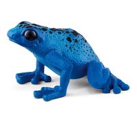 Schleich Wild Life - Nuevo 2023 - Juguetes de jungla de selva tropical con animales salvajes para ni os - Rana dardo venenosa azul - Edades 3+