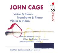 Schleiermacher - Cage: Obras Para Trombón, Voz Y Violín Con Piano