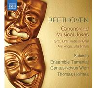 Schlemmer, Tauber, Weiser, Ensemble Tamanial, Cantus Novus Wien - Beethoven, L. van: Canons And Musical Jokes (Schlemmer, Tauber, Weiser, Ensemble Tamanial, Cantus Novus Wien, T. Holmes)