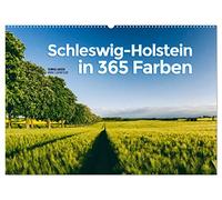 Schleswig-Holstein in 365 Farben (Wandkalender 2026 DIN A2 quer), CALVENDO Monatskalender: Kommen Sie mit auf eine Reise durch Schleswig-Holstein