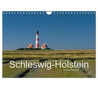 Schleswig-Holstein (Wandkalender 2026 DIN A4 quer), CALVENDO Monatskalender: Eine fotografische Reise von der Ostsee zu den Inseln und Halligen der Nordsee.