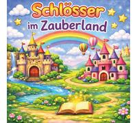 Schlösser im Zauberland Zauberhafte Prinzessinnen-Schlösser zum Ausmalen: Große, schöne Motive für die grossen Künstlerinnen - Großes Malbuch für ... mit Regenbögen, Türmen und Märchenwelten
